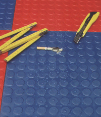 rubber tiles